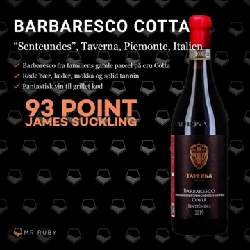 2019 Barbaresco Cotta Bric Senteundes, Taverna, Italien